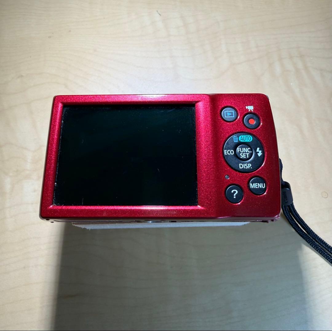 【2/22誕生日セール】新品同様・Canon IXY 120 レッド・CCD