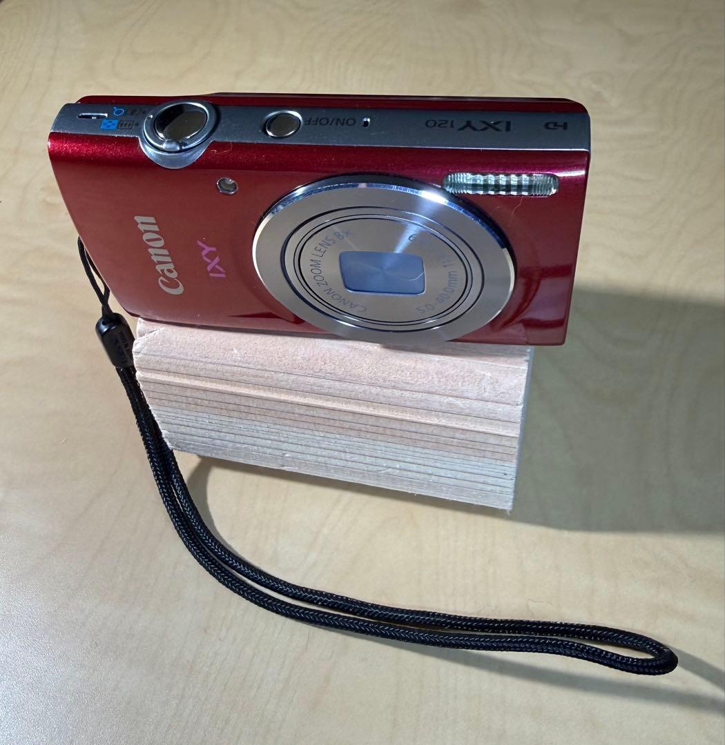 【2/22誕生日セール】新品同様・Canon IXY 120 レッド・CCD