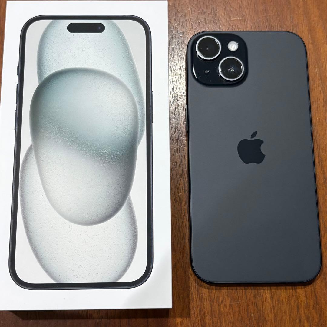 iPhone15 128GB 86%ブラック　本体　SIMフリー iPhone 15 128GB - ブラック（SIMフリー）[整備済製品] - Apple（日本）