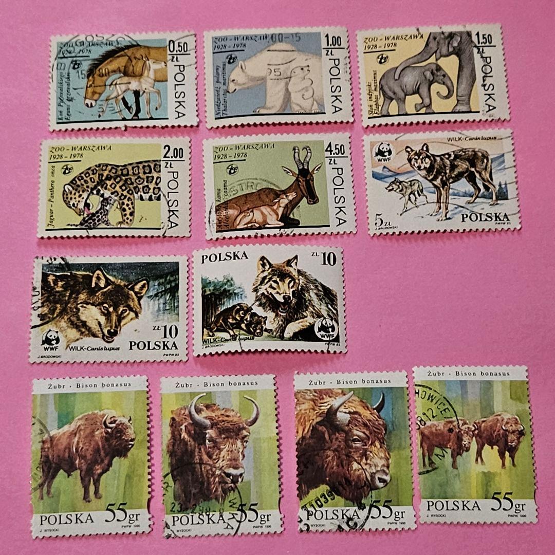 ポーランド 使用済切手 動物・鳥類 セット 50枚 - メルカリ