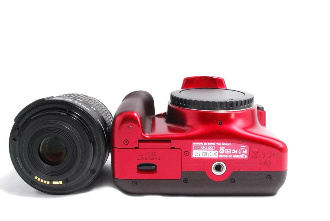 動画&軽量&高画質✨キャノン EOS Kiss X50✨レッド✨WiFi機能付