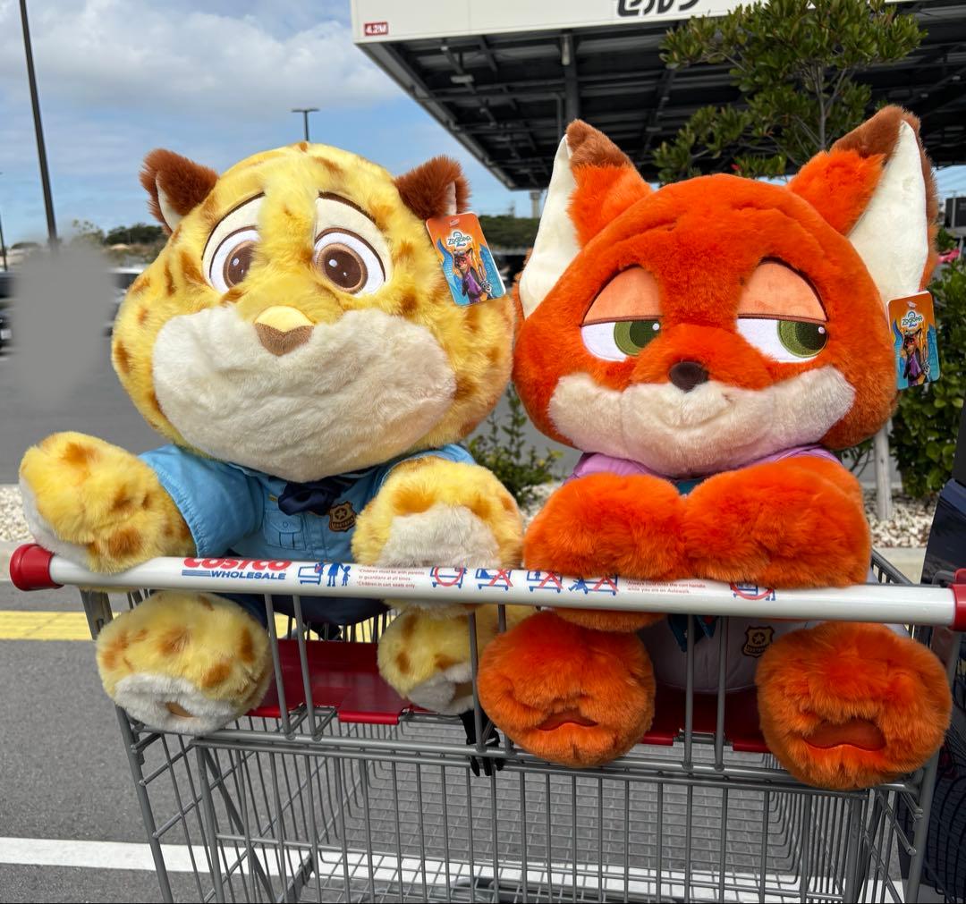 ズートピア2 ニック クロウハウザー ぬいぐるみ コストコ ブランケット
