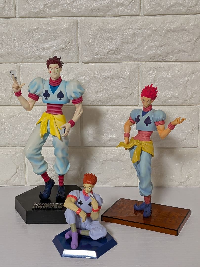 HUNTER×HUNTER ヒソカ フィギュア 3体セット - メルカリ