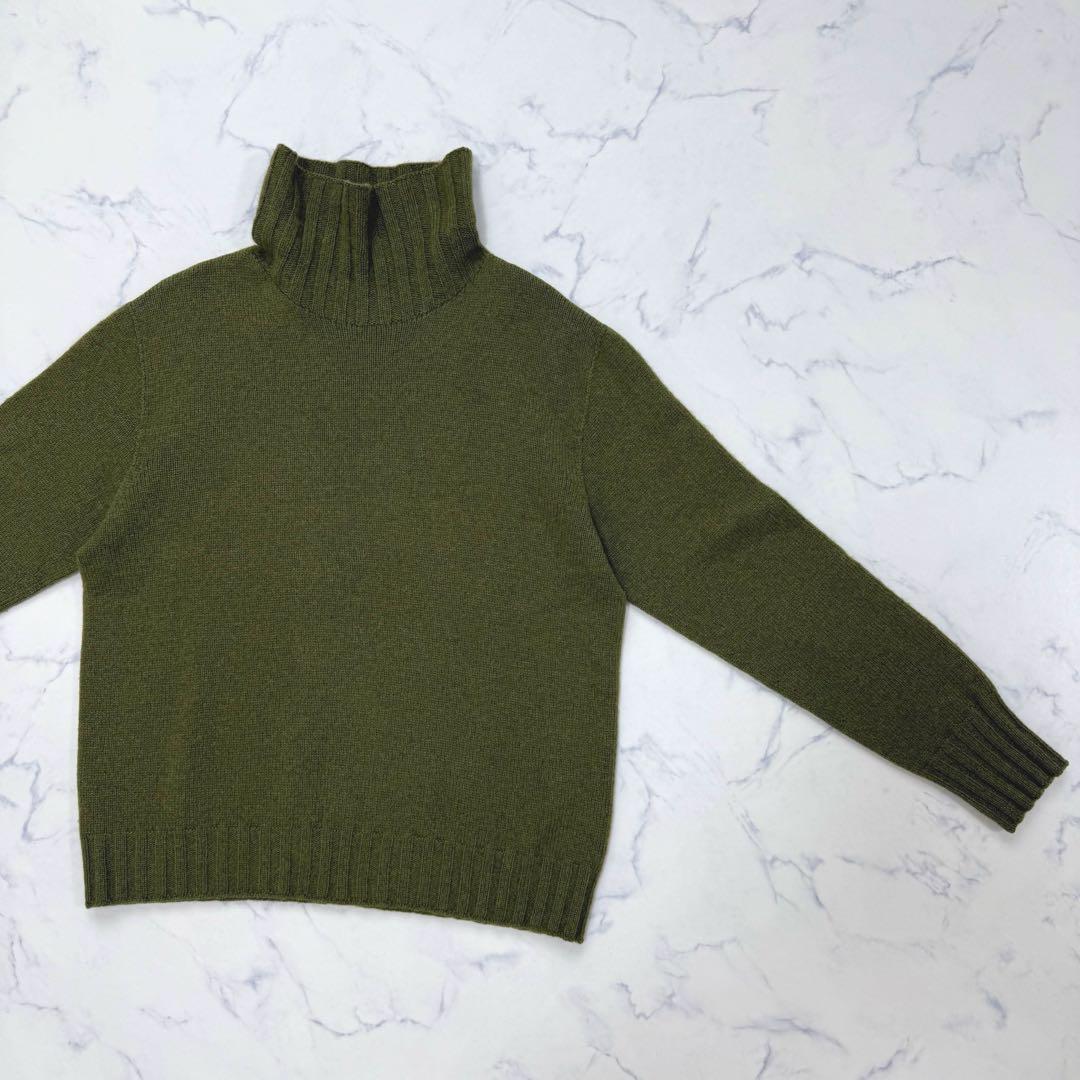 マーガレットハウエル ハイネックニット ウール カシミヤ - メルカリ