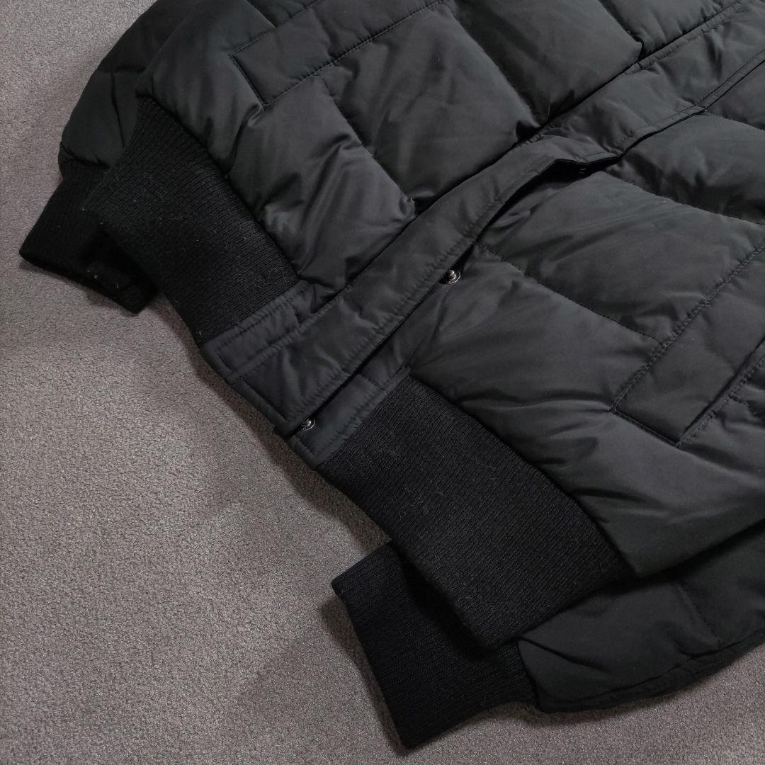 短丈 ダウンジャケット ダブルジップ コヨーテファー モード y2k