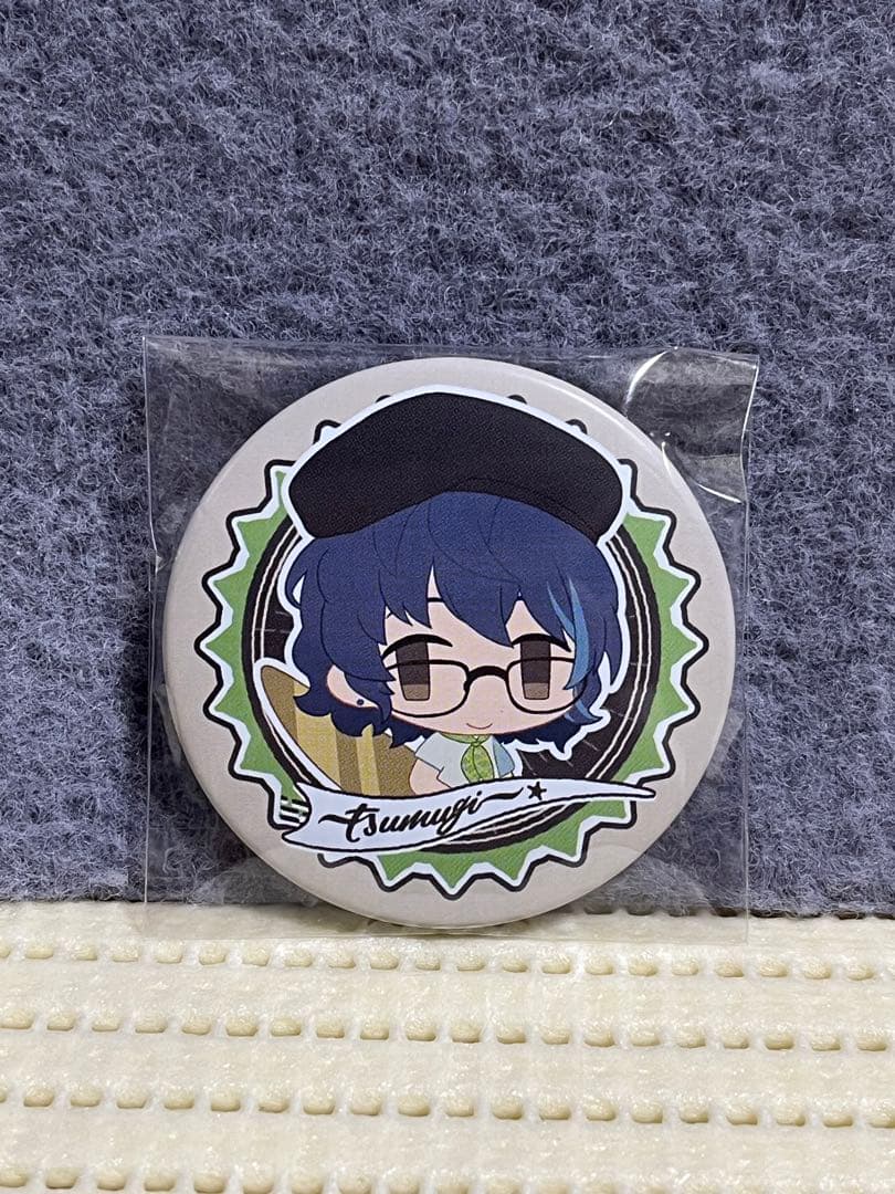 あんスタ 青葉つむぎ SD柄 缶バッジ Switch カプセル缶バッジ キャラ