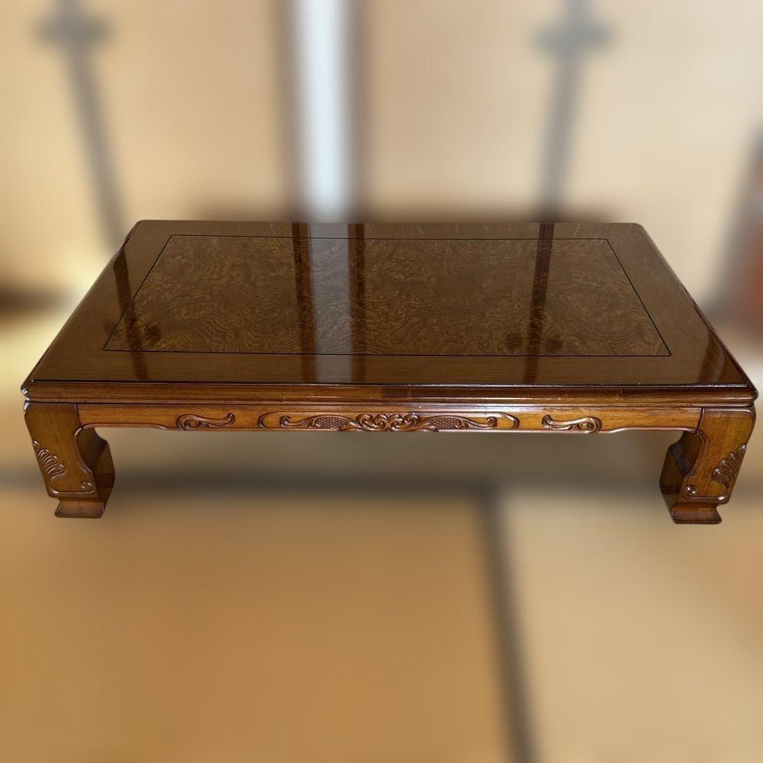 木製彫刻入り　家具調こたつ 楽天市場】こたつ 家具調こたつ コタツ 入間 いるま 120 150 180