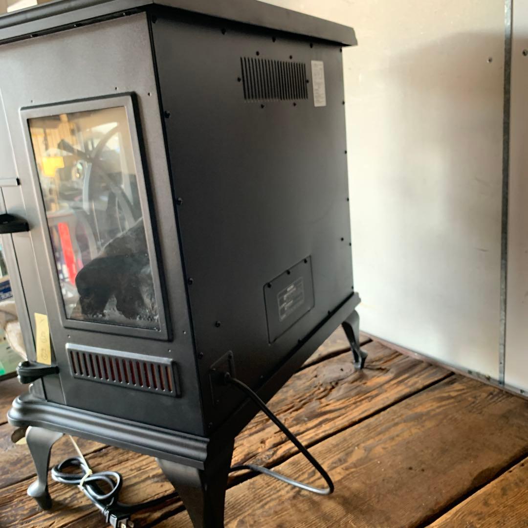 ワイド　暖炉型　ファンヒーター　IQ BK BLT-999B-3-BK