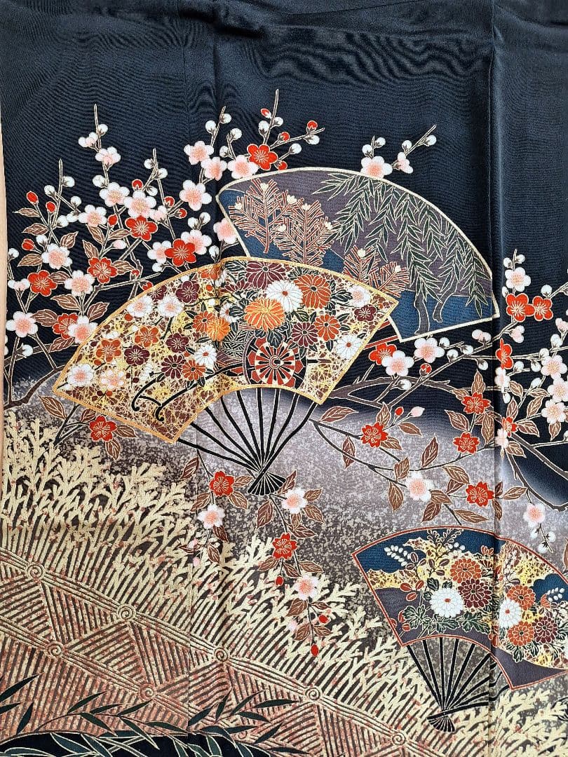 着物リメイクワンピース3655 - メルカリ