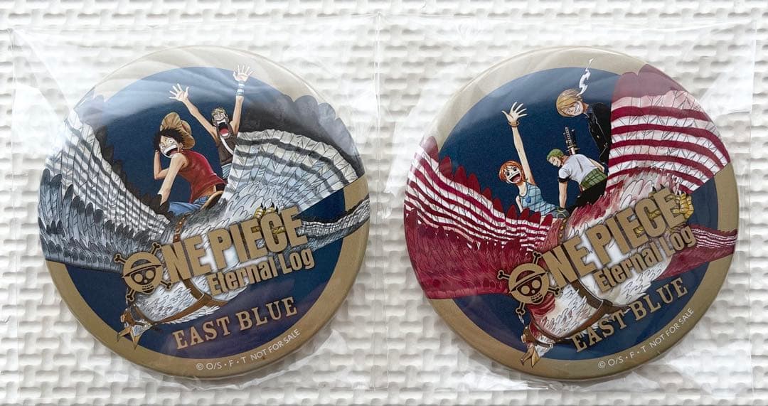 ワンピース エターナルログ 楽天ブックス購入特典 缶バッジ 新品フル