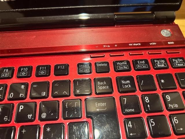 Windowsノート本体 NEC PC-750MSR