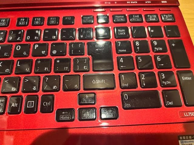 Windowsノート本体 NEC PC-750MSR