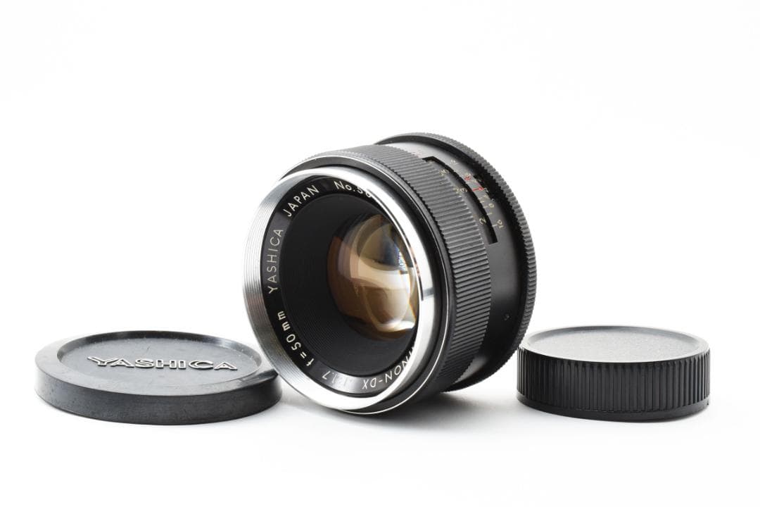 レンズ(単焦点) YASHICA AUTO YASHINON-DX 50mm F1.7 Y050 Yashica 50mm f1.7 Yashinon-DX Auto - Lens – Kamerastore