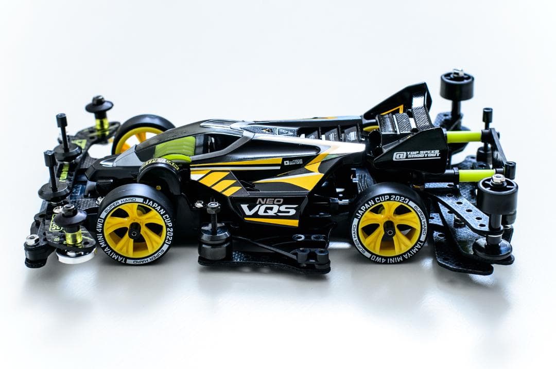 在庫ラストお得☆ネオVQS FM-A 塗装済み・ミニ四駆完成品 - メルカリ