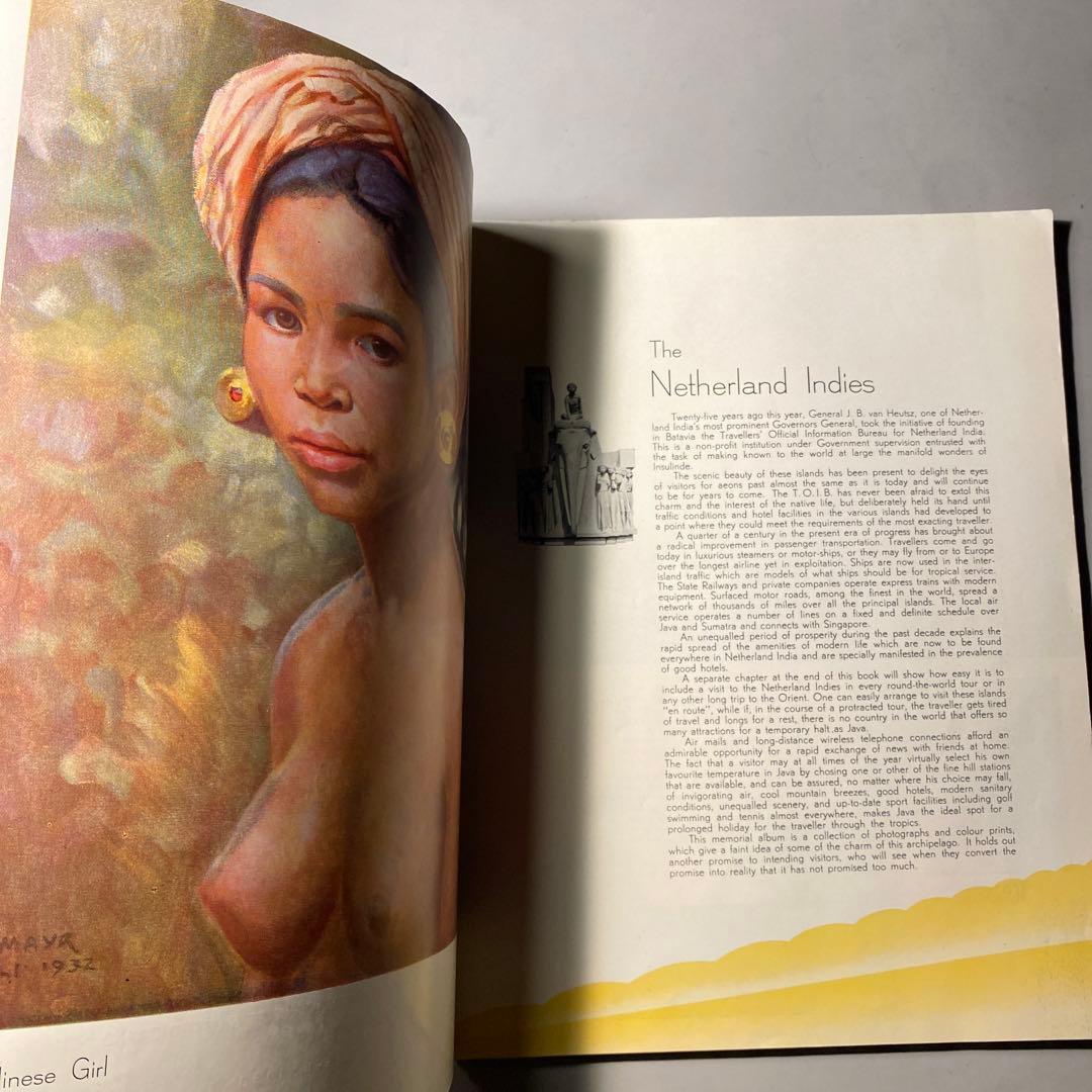 ビンテージ】1933 The Netherland Indies豪華パンフ