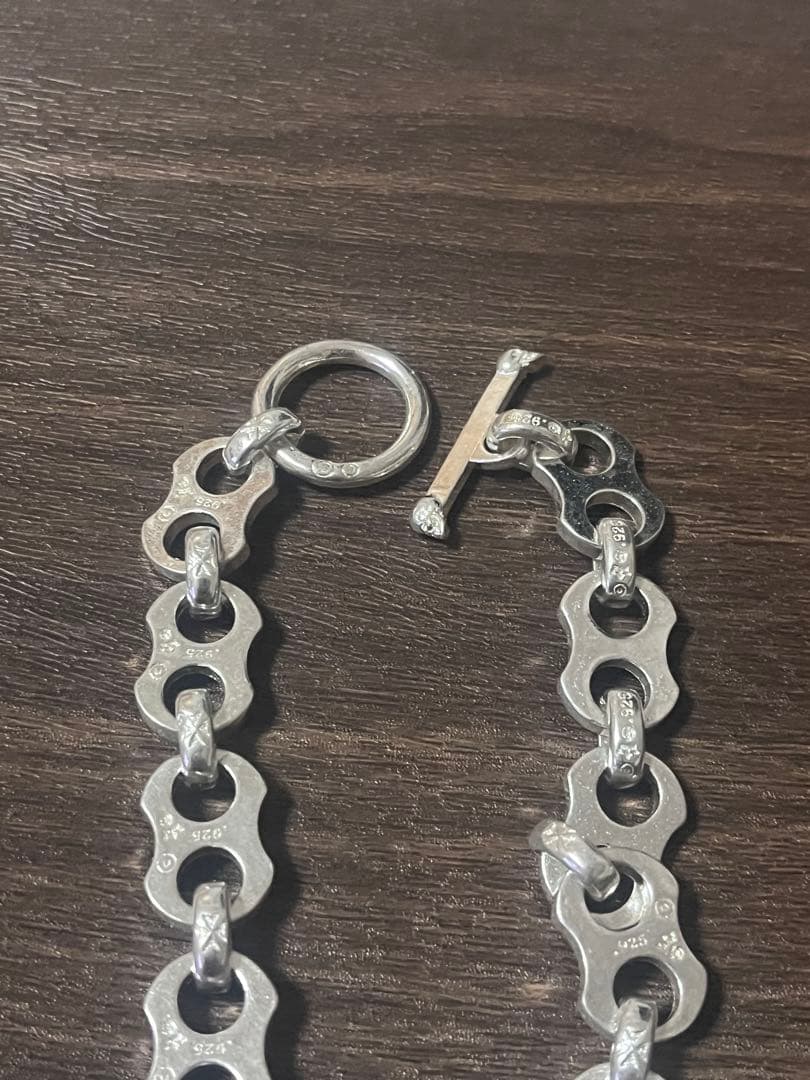 在庫限り】ヴィンテージ ドッグチェーン S925ネックレス シルバー