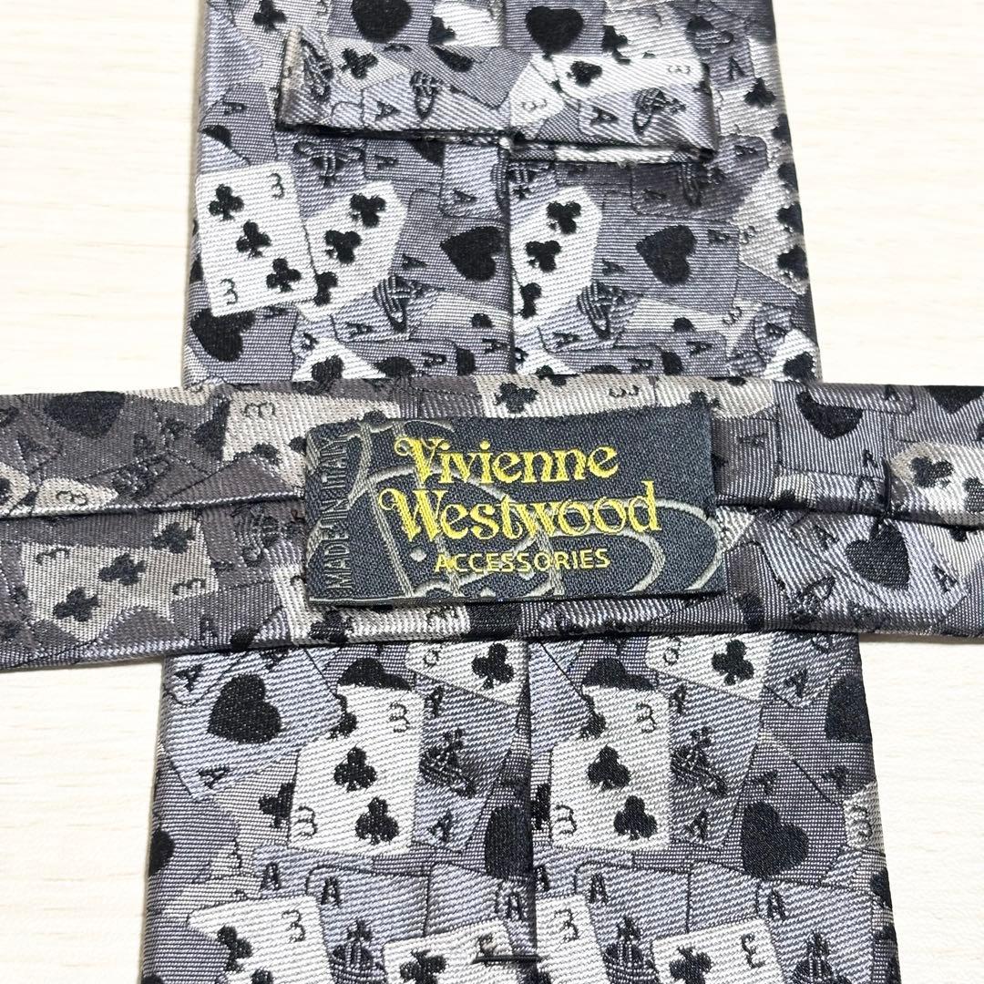 Vivienne Westwood ヴィヴィアン トランプ オーブロゴ ネクタイ