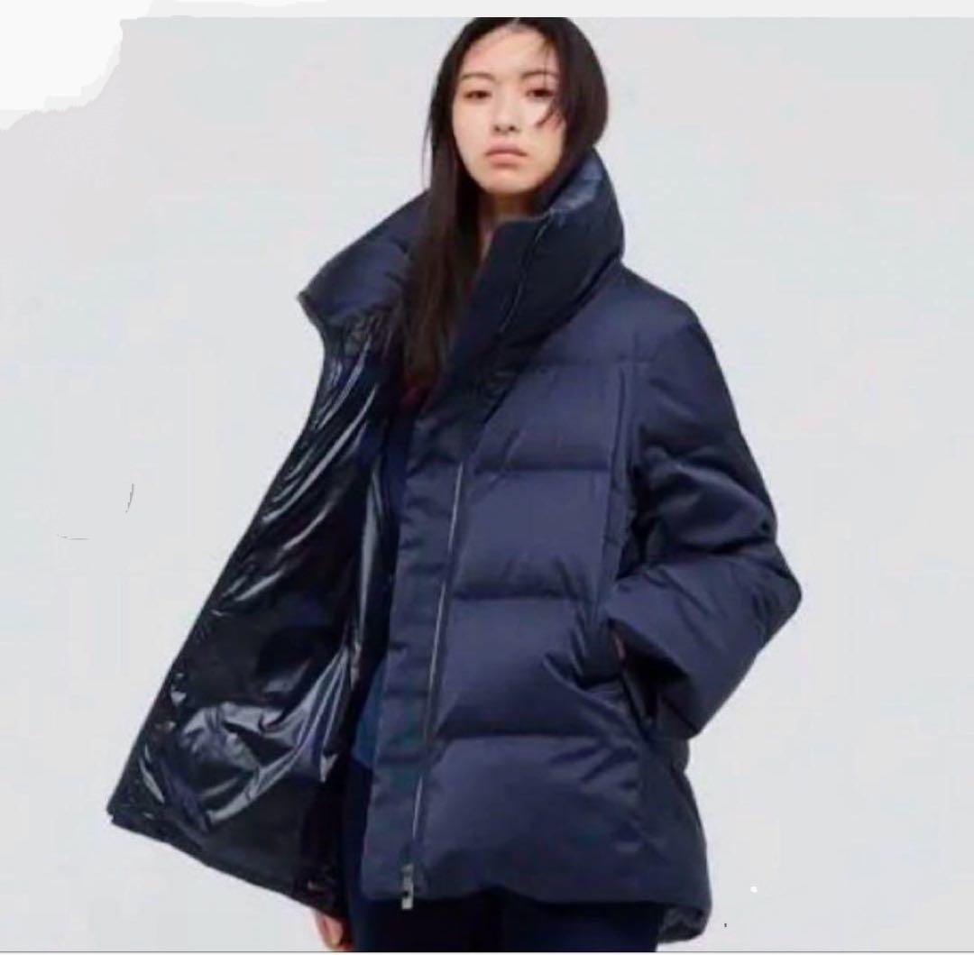 美品】UNIQLO＋J ジルサンダー ハイブリッドダウンジャケット S - メルカリ