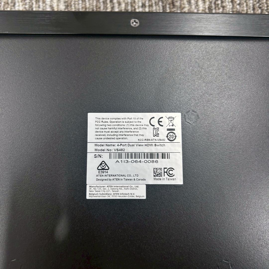 ATEN「VS482 4-Port Dual View HDMI Switch」