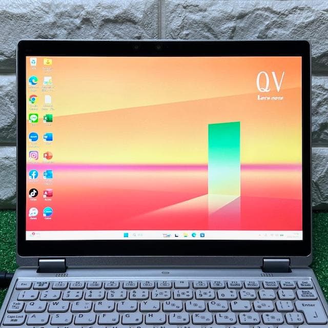 《2022》2in1コンバーチブル！第11世代i7！大容量SSD！パナソニック