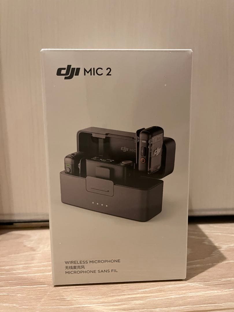 新品DJI MIC 2 ワイヤレスマイクロフォン Amazon.com: DJI Mic (2 TX + 1 RX + Charging Case), Wireless