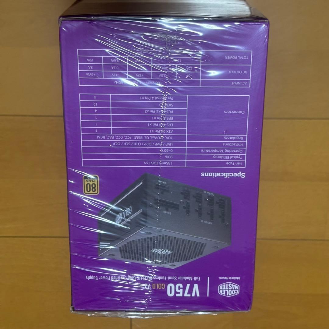【未開封】Cooler Master V750 GOLD V2