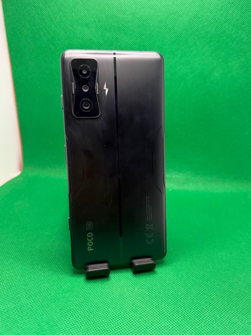 POCO F4 GT ブラック 120W充電器付き - メルカリ