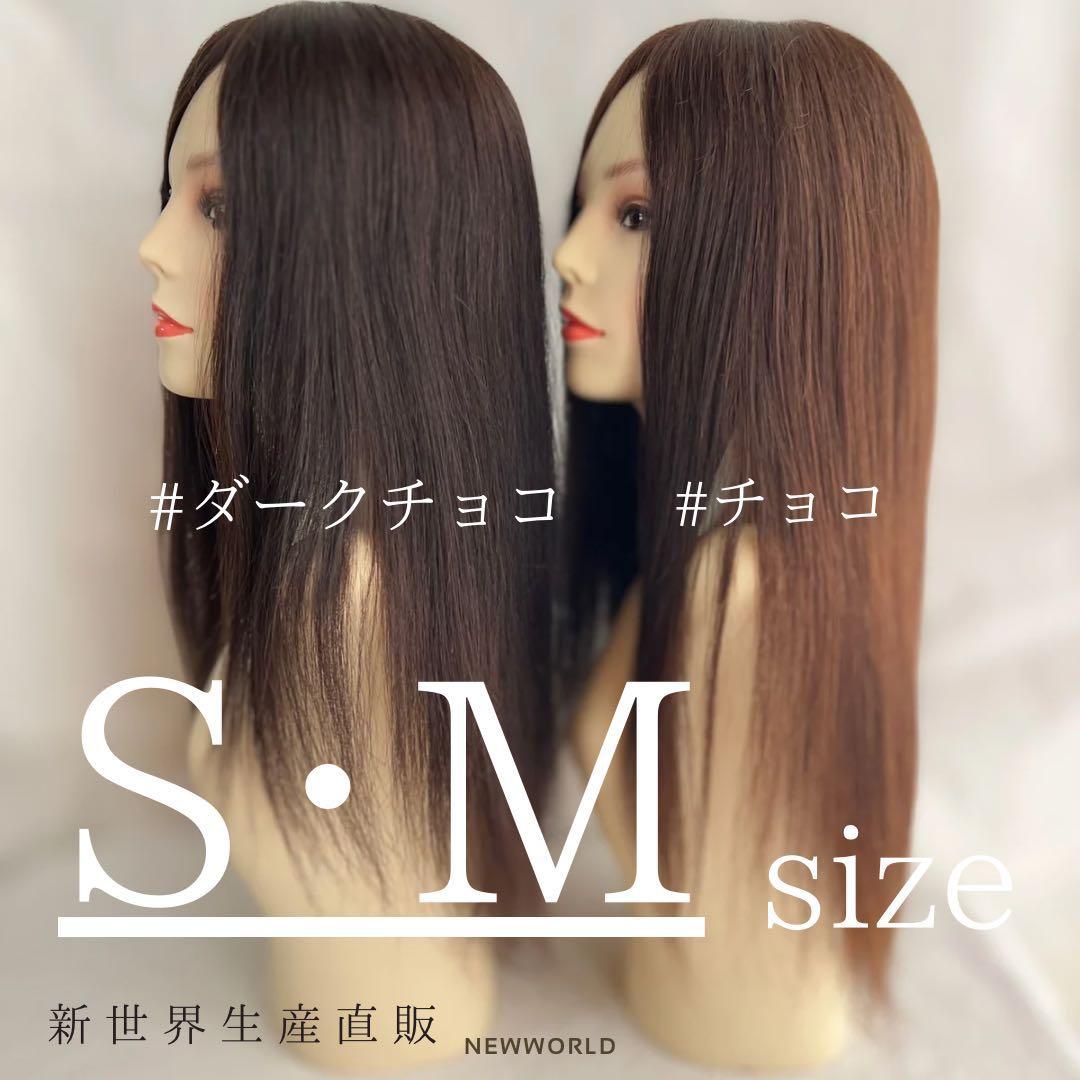 真2026新世界 人毛100%ウィッグ シルクスキン 医療ウィッグ フル