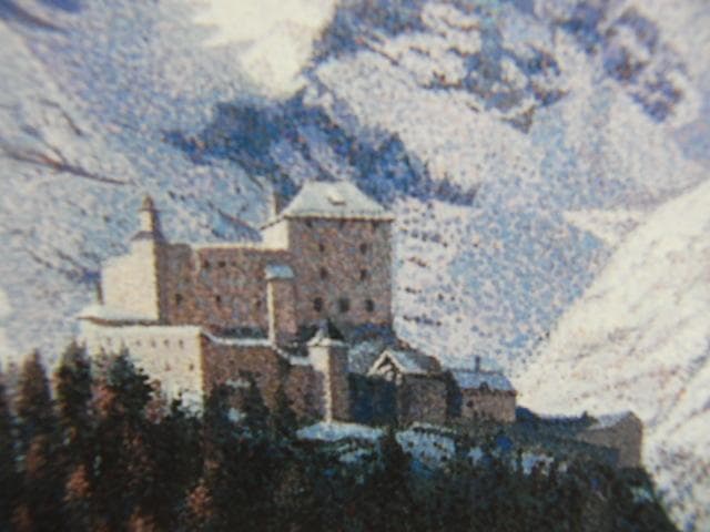 芦田芳生、【湖上雪嶺】