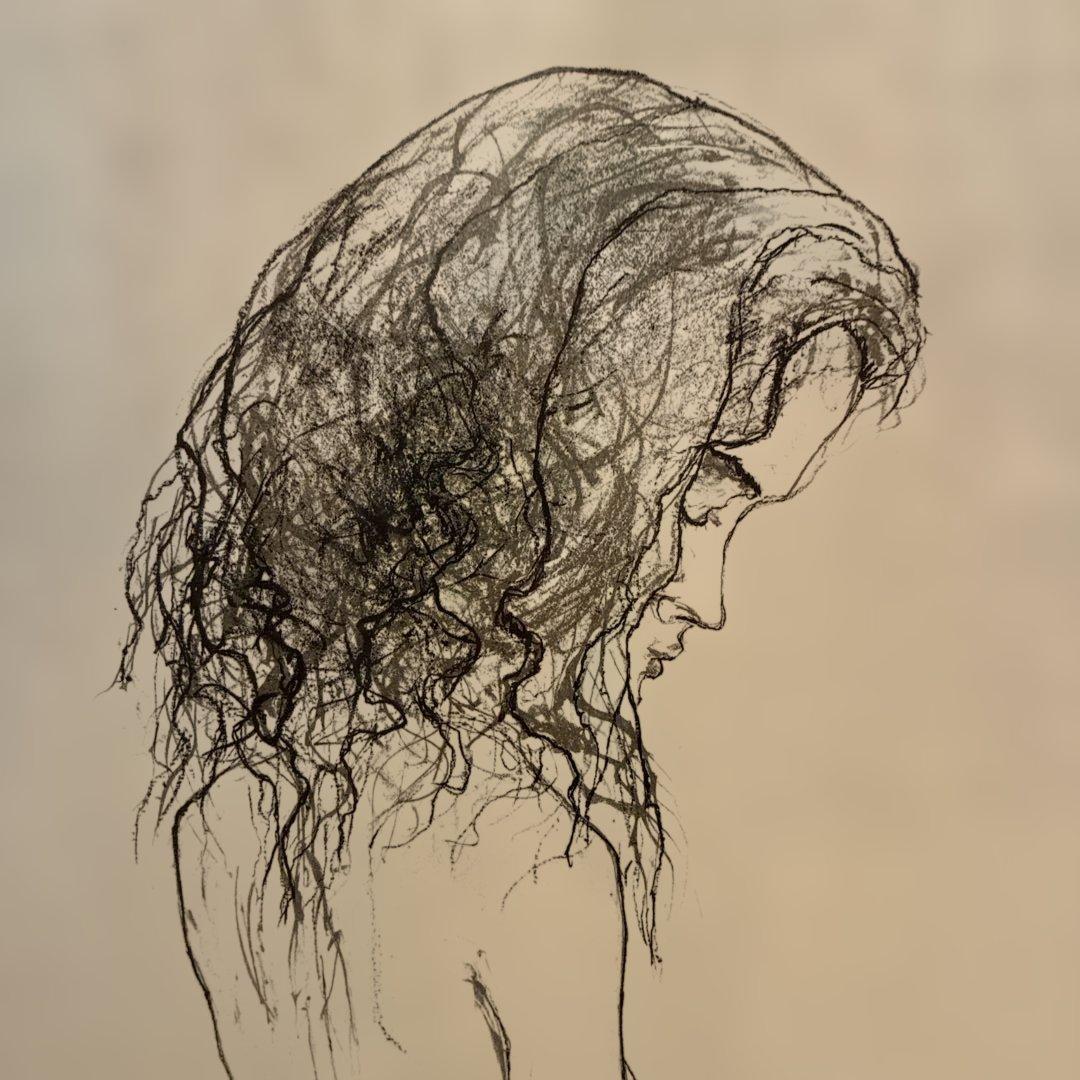 ジャンジャンセン 女性のヌード リトグラフ サイン入り - メルカリ