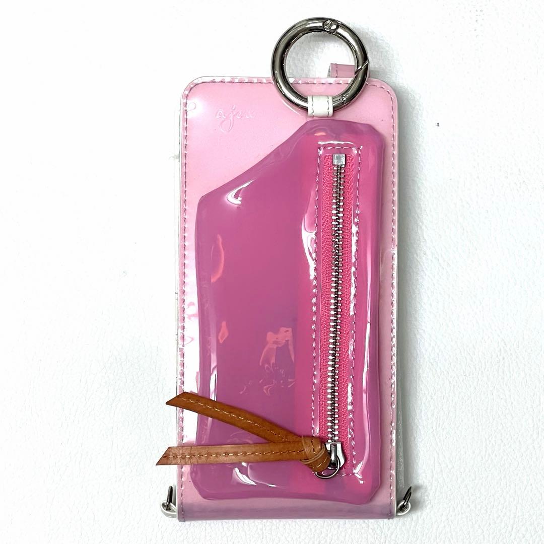 ajew エジュー 15周年記念モデル マルチ対応 Mサイズ ピンク エナメル