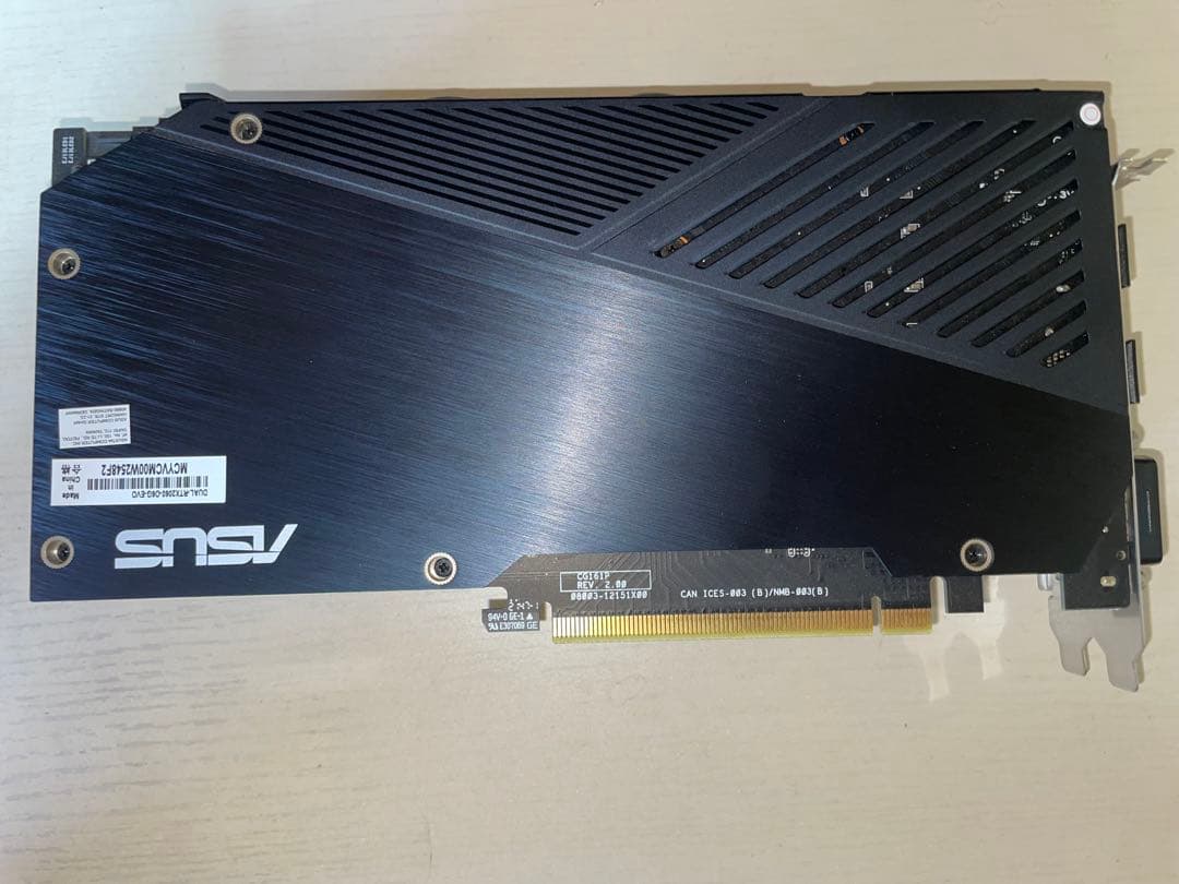 グラフィックボード・グラボ・ビデオカード ASUS GEFORCE RTX 2060 DUAL OC 6GB