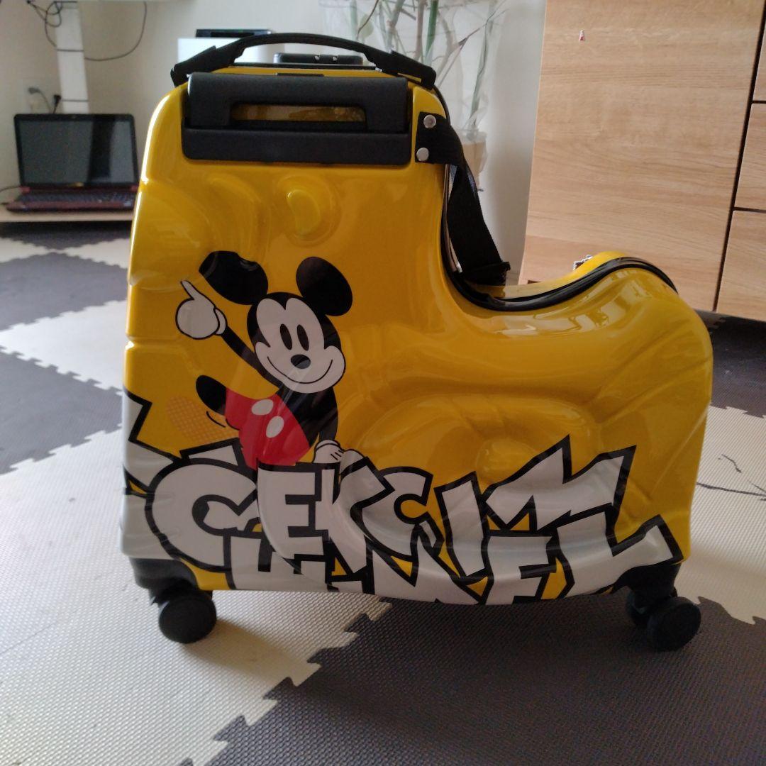 ❤️専用・最終出品・ミッキー・大人気・限定キャリーケース・ イエロー・新品❤️ ハピタス スーツケース ファスナータイプ 50L Mサイズ 3〜4泊用