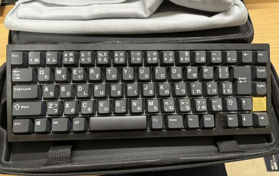 WOBKEY ZEN65 Ultra JIS Black　日本語配列