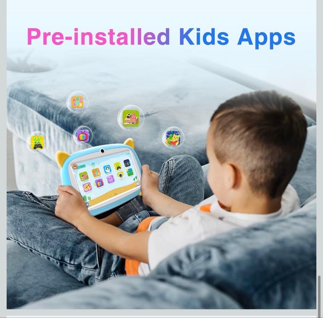 キッズタブレット Android タブレット 3400mAh 32GB - メルカリ