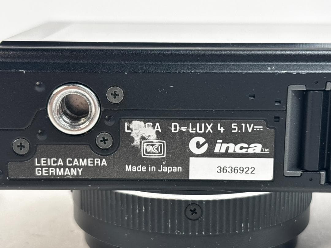 LEICA ライカ D-LUX4 デジタルカメラ ブラック