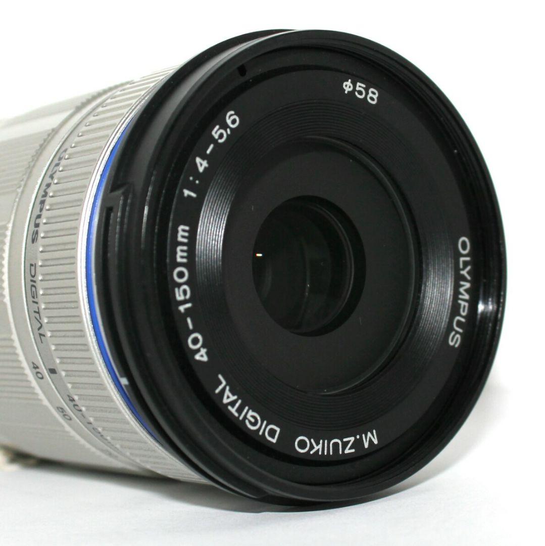 OLYMPUS M.ZUIKO 40-150mm シルバー 望遠レンズ✨完動品✨