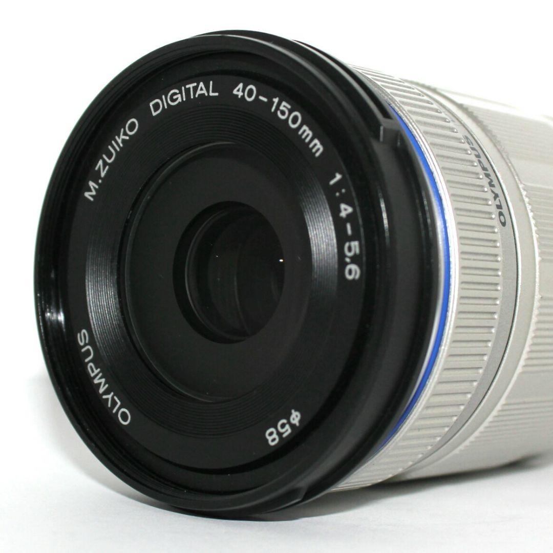 OLYMPUS M.ZUIKO 40-150mm シルバー 望遠レンズ✨完動品✨