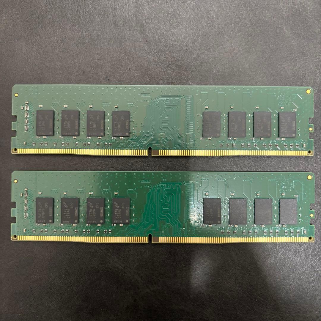 Crucial 32GB DDR4-3200 16GB×2枚 メモリ