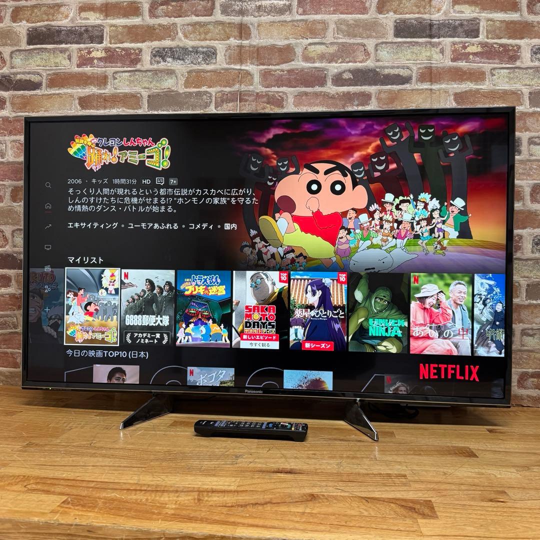 パナソニック 49V型 4K 液晶テレビ スマートビエラ TH-49EX750