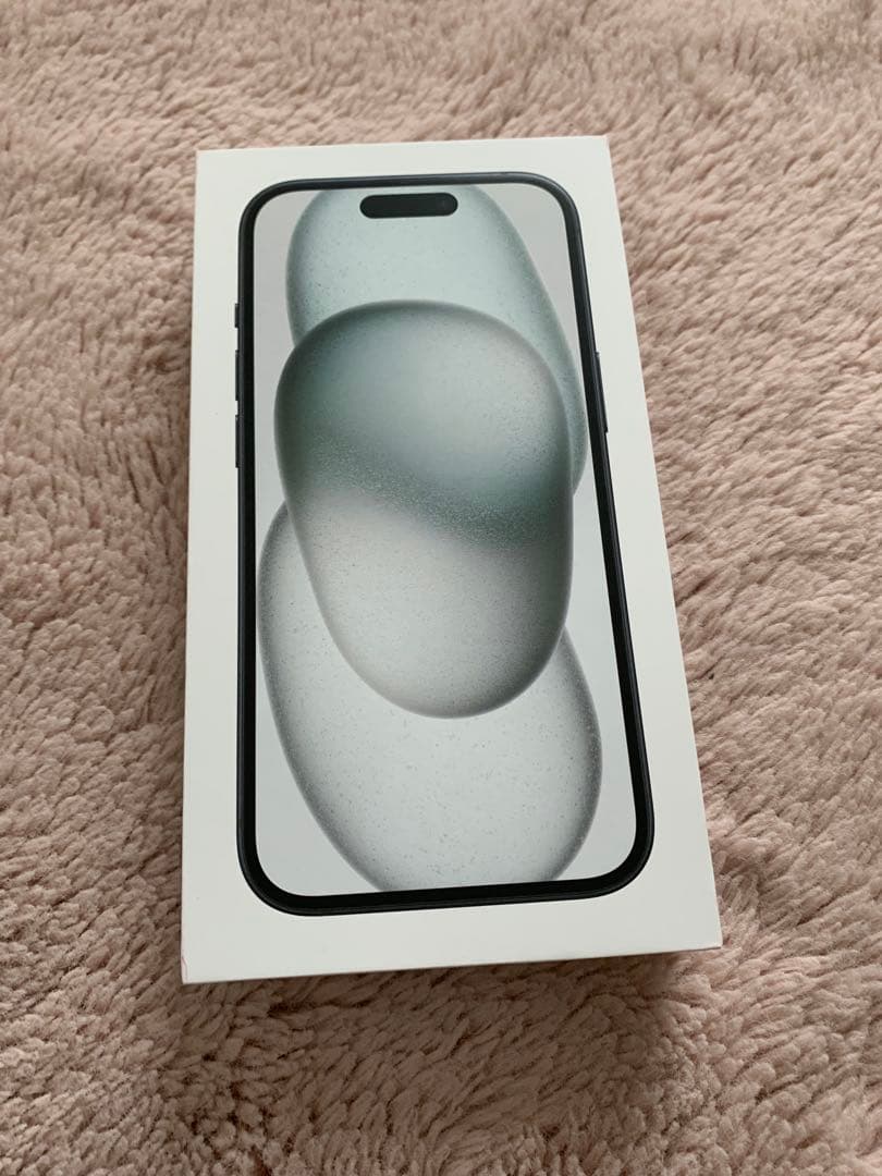 【新品未開封】iPhone 15 128GB ブラック SIMフリー 保証未開始