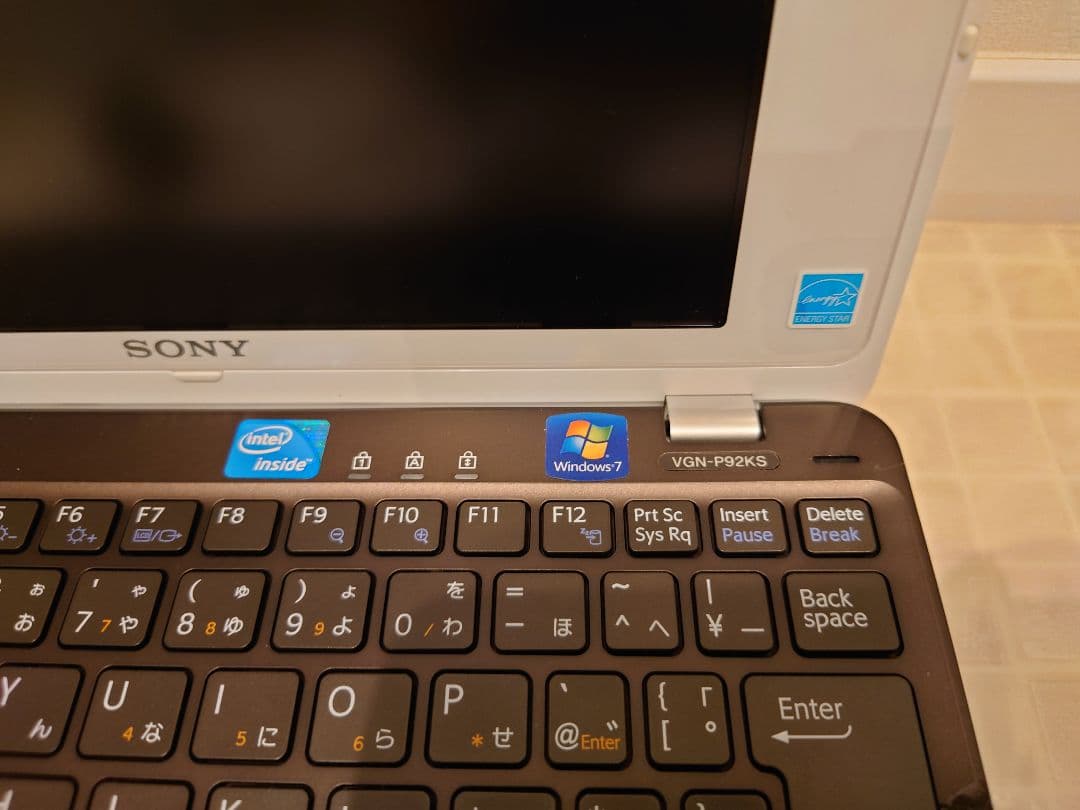 SONY VGN-P92KS ホワイト/ブラウン ジャンク品 - メルカリ