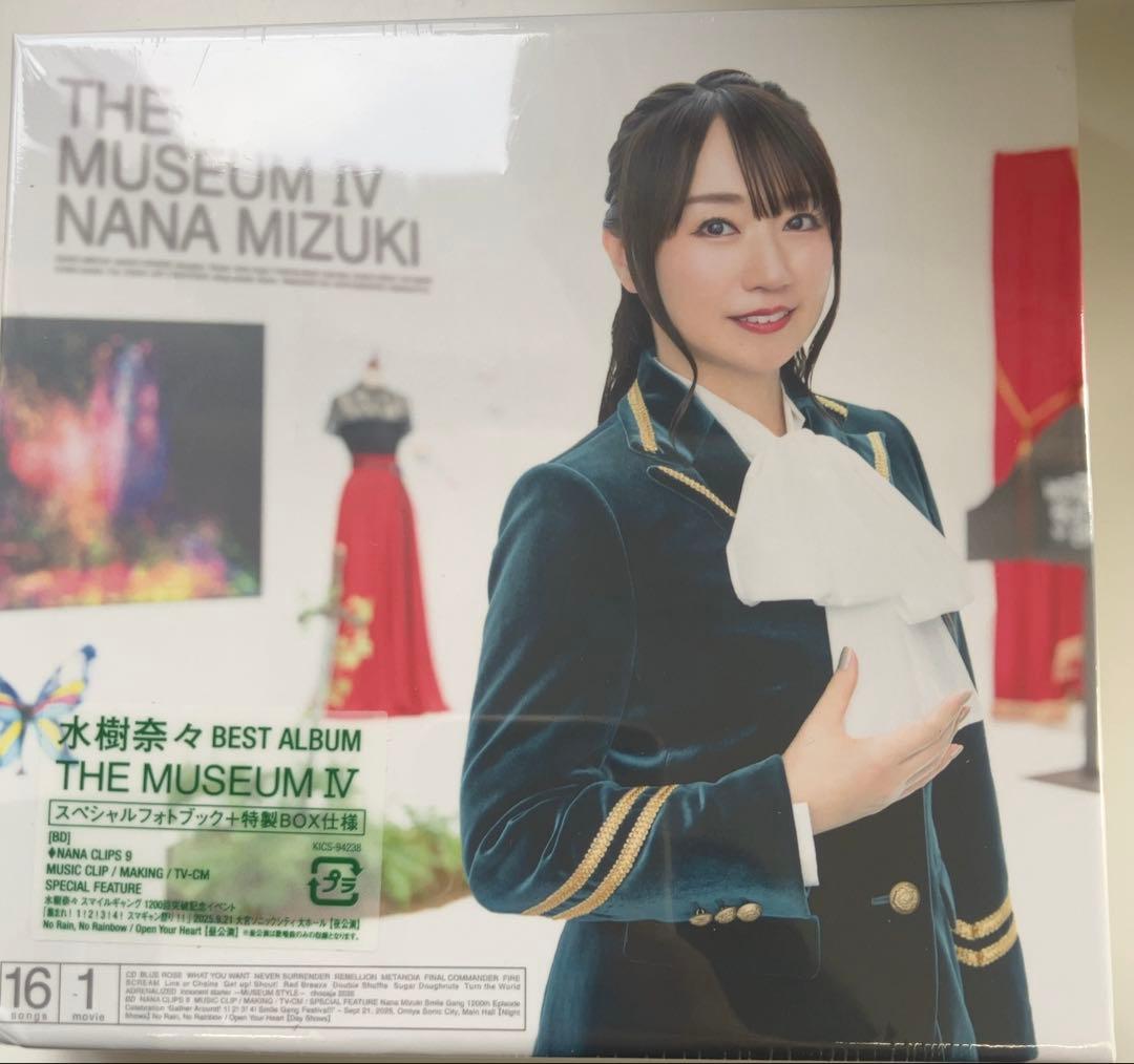 新品未開封 水樹奈々 THE MUSEUM IV 初回盤Blu-ray付き - メルカリ