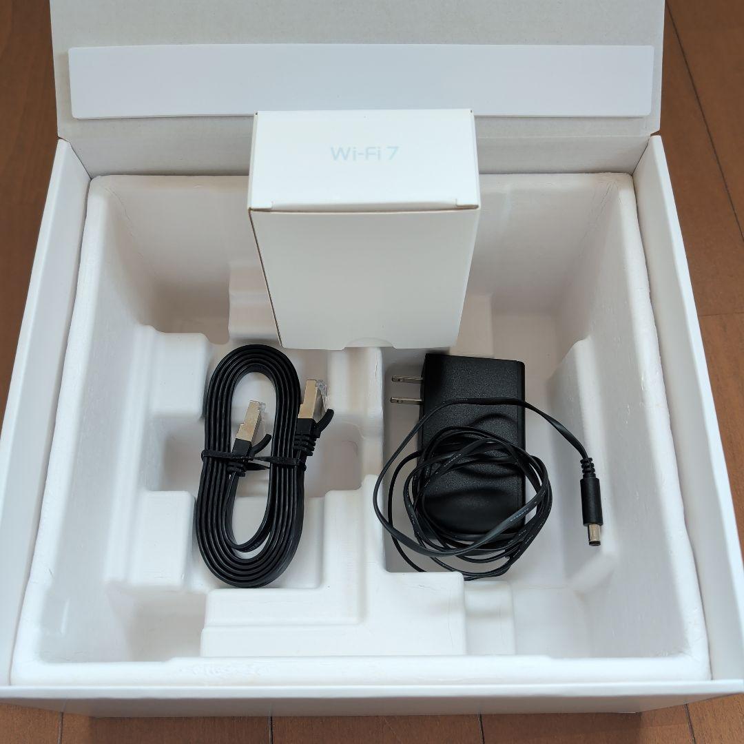 美品　TP-Link WiFi7 ルーター 2.5Gbps BE-550