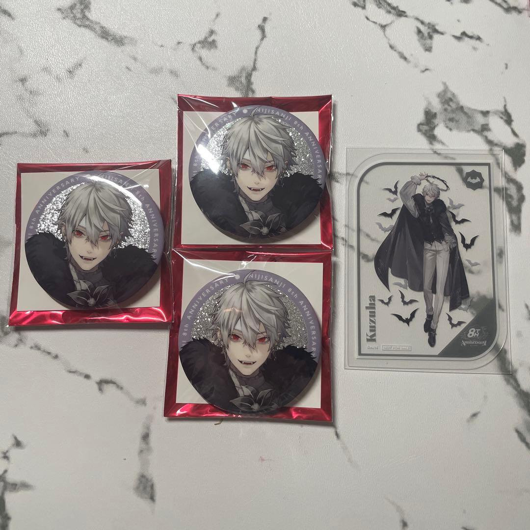 葛葉 8周年 缶バッジ 特典 - メルカリ