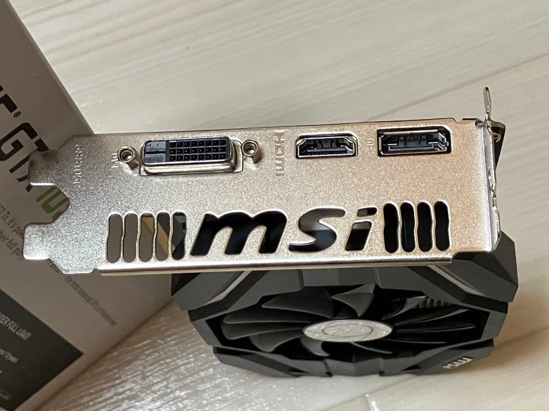 グラフィックボード・グラボ・ビデオカード MSI GeForce GTX 1050 Ti 4GB OC