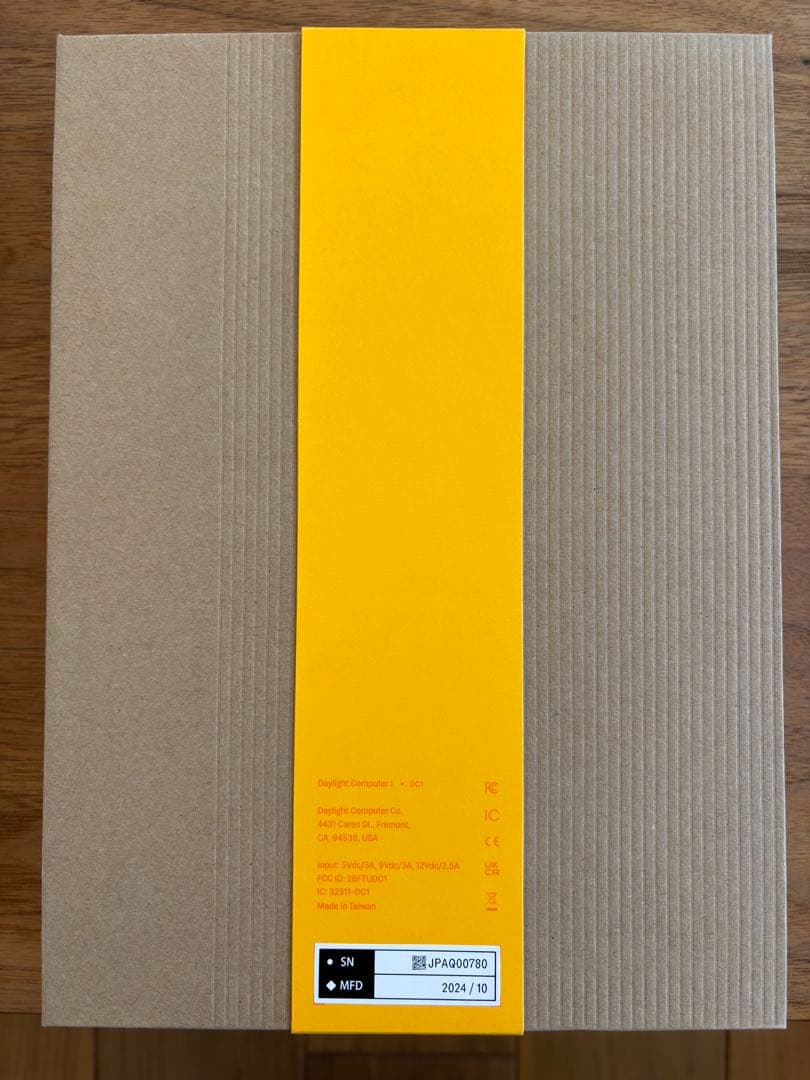 Daylight DC-1 電子ペーパー タブレット 10.5インチ 128GB