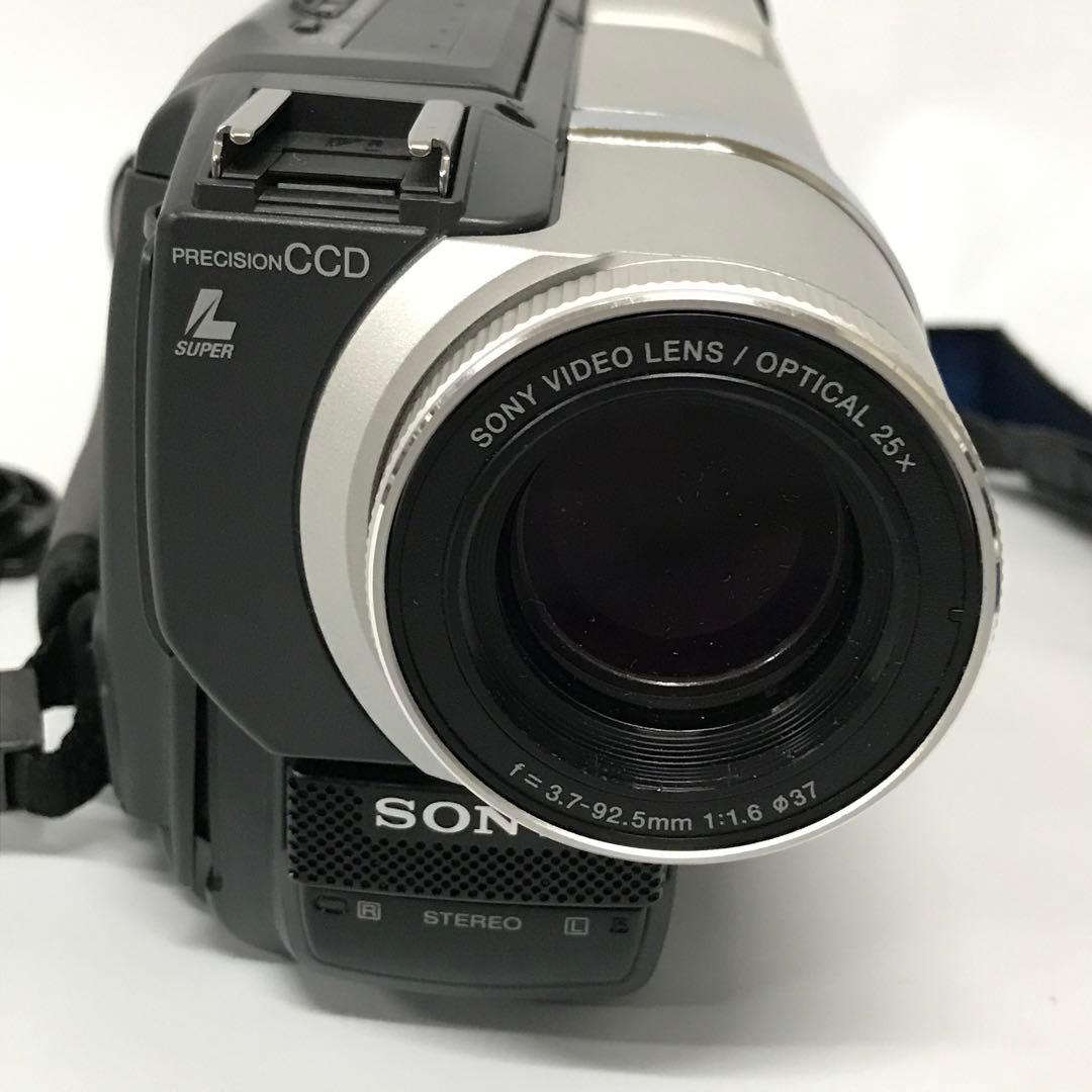 ◯デジタルビデオカメラレコーダーDCR-TRV225K 通電OK