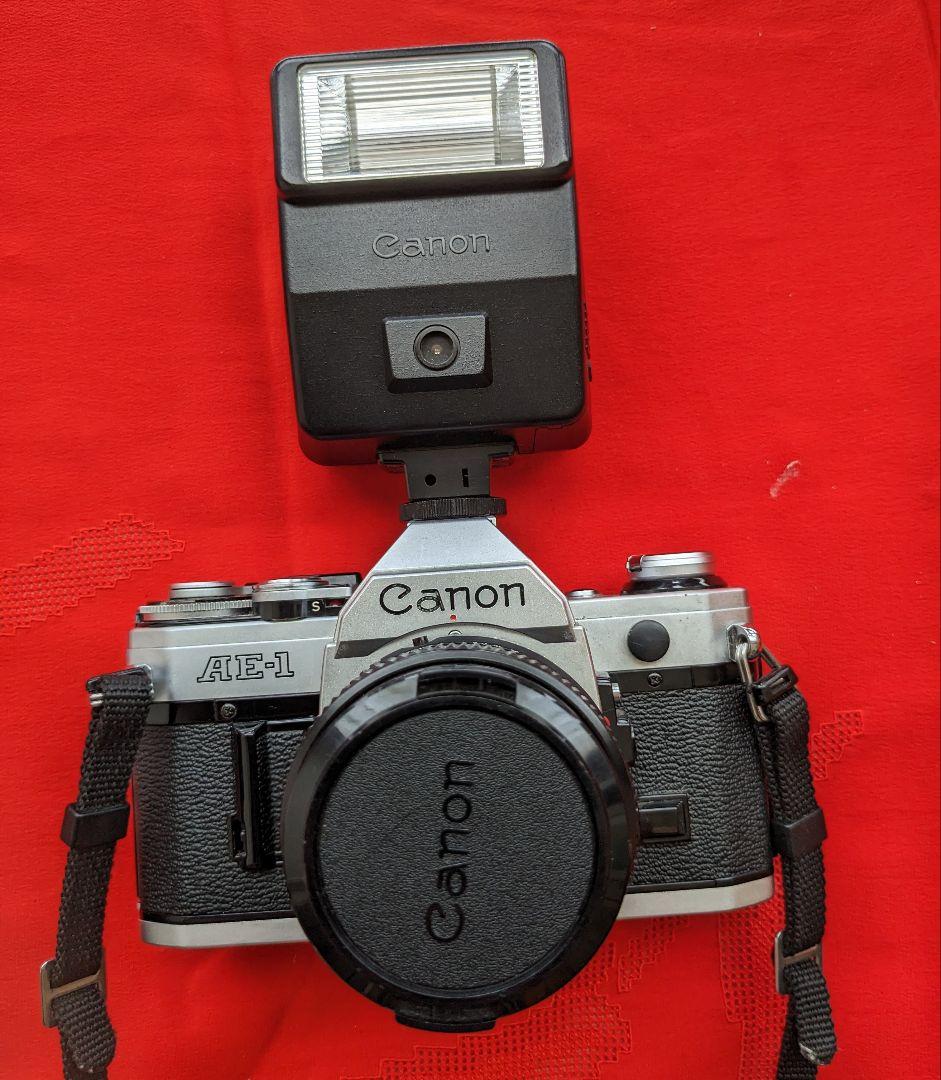 フィルムカメラ動作確認済 キヤノン Canon AE-1 レンズ　FD50㎜