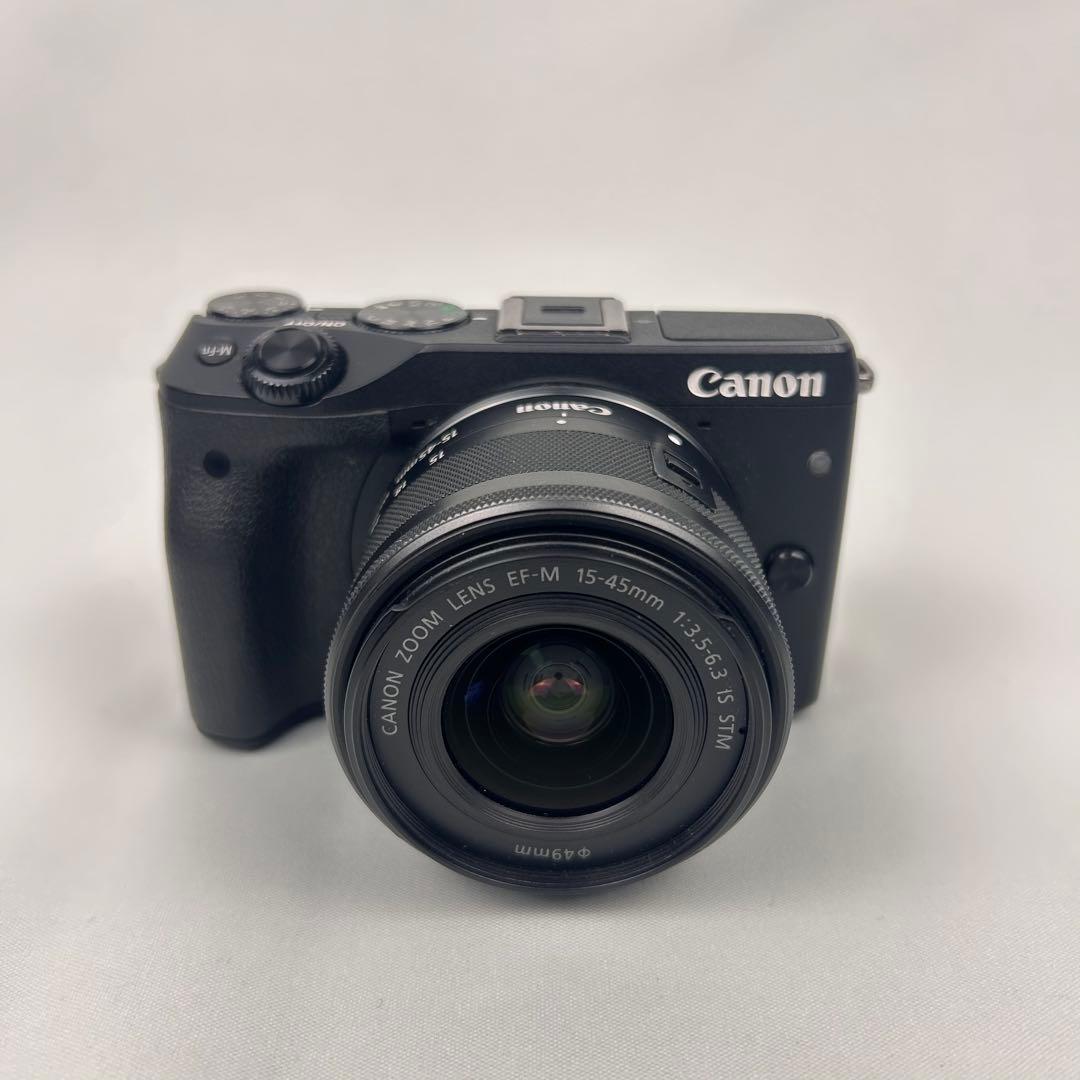 【人気】Canon EOS M3 ダブルレンズキット 22mm単焦点レンズ付き